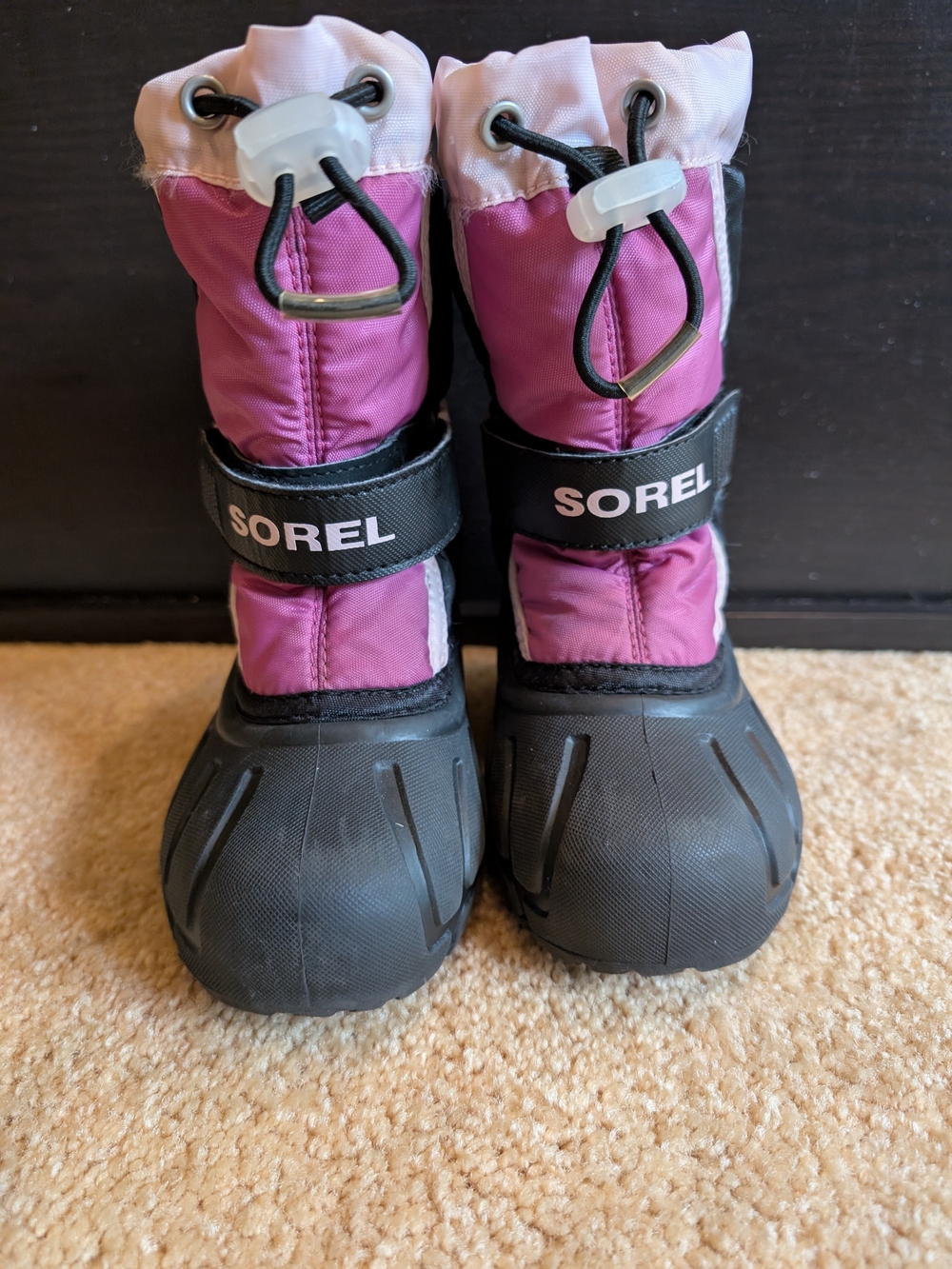 Sorel Toddler Flurry Winter Snow Boots In Pink 9C - Picture 4 of 6